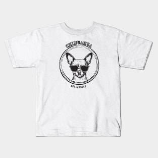 Rustic Chihuahua Kids T-Shirt